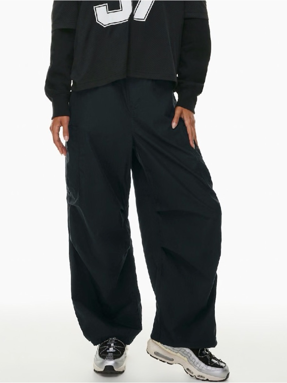 Artizia TNA Stunt Parachute Pant Small Black